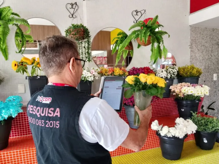 Procon-JP aponta diferenças de até 700% nos preços de flores para o Dia de Finados.
